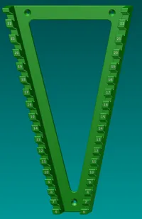 Gabelschlüsselhalterung von 6-22 