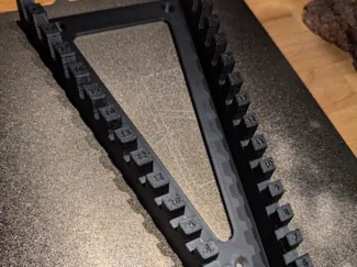 Halter Aufbewahrung Gabel-Ringschlüssel 6-19 u.-22
