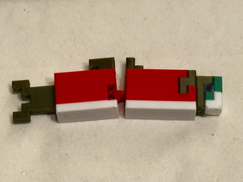 Flexi Minecraft Salmon