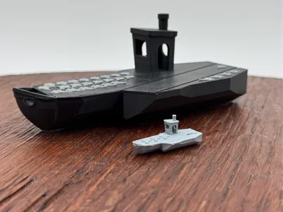 Mini Benchy Aircraft Carrier!