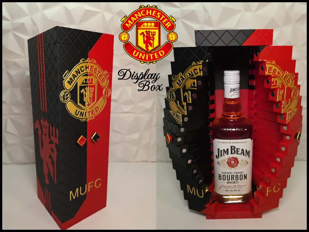 Caja o estuche: Manchester United Display Box. Referencia del modelo original.