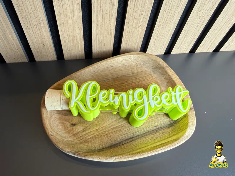 Kleinigkeit Schriftzug + versteckter Überraschung