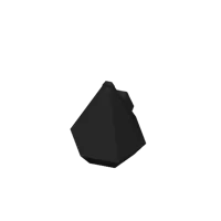 Nichoir hexagonal suspendu avec perchoir et auvent — photo 7
