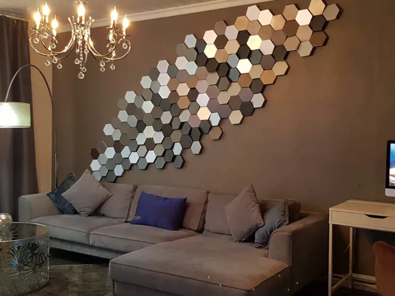 NORM - Hexagonal modular wall panels