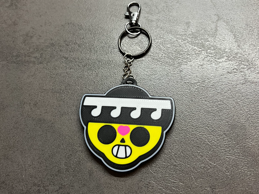 Pocho inspired keychain from Brawl Stars