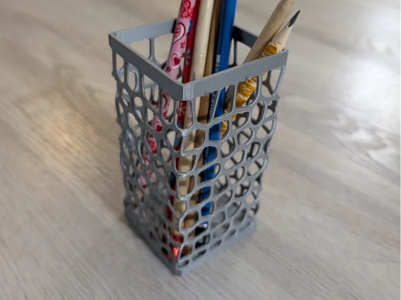 Perforated Pencil Holder