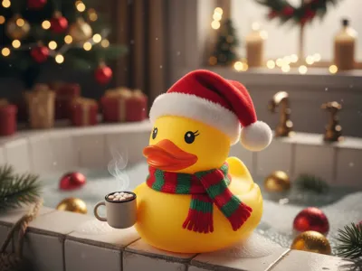 X-mas duck
