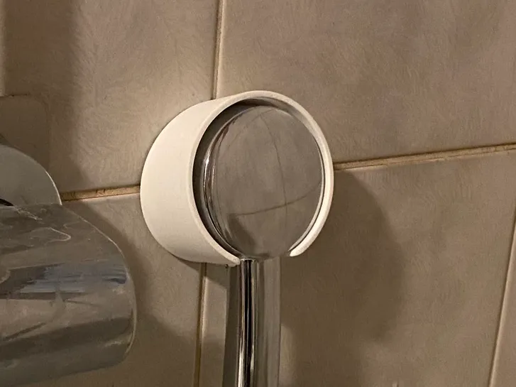 Shower head wall mount