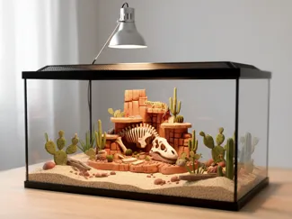Fosillized Platform Desert Decor | Ancient Desert 