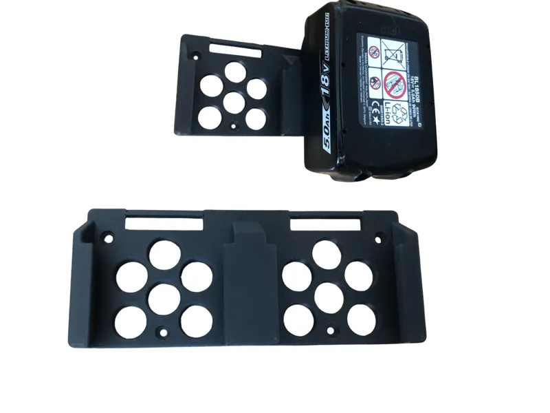 Makita battery mount holder for two ltx batteries 