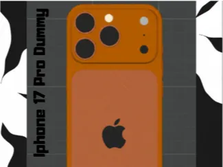 iPhone 17 Pro Dummy - 1:1 Scale Accurate Model