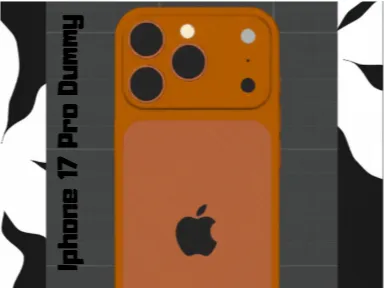 iPhone 17 Pro Dummy - 1:1 Scale Accurate Model