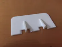 收纳架挡板