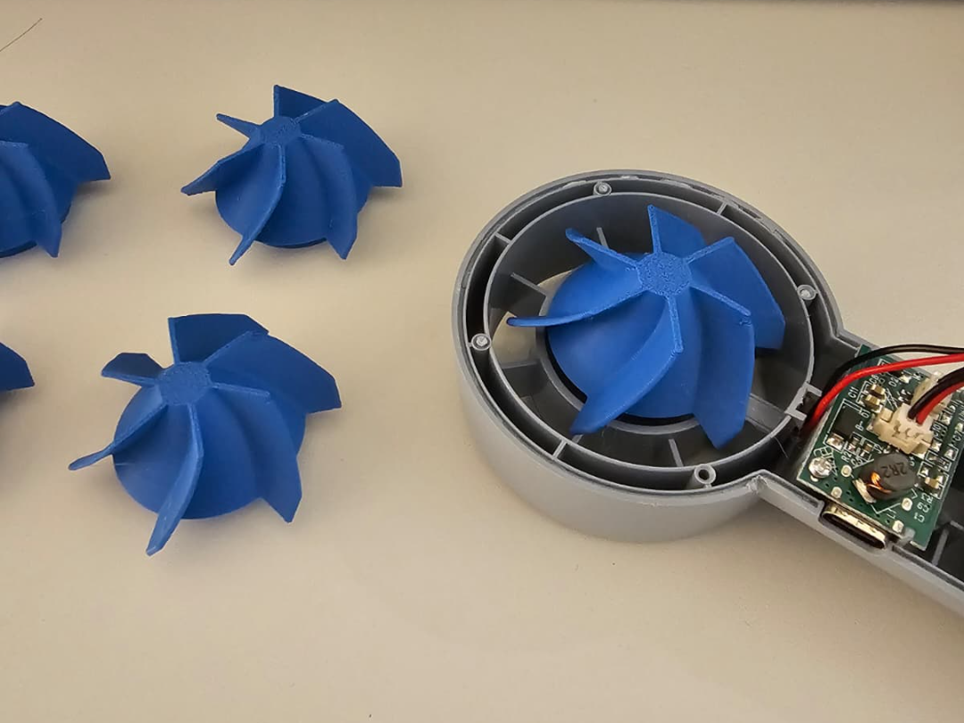 Mini Fan 44mm x 20mm 3D model