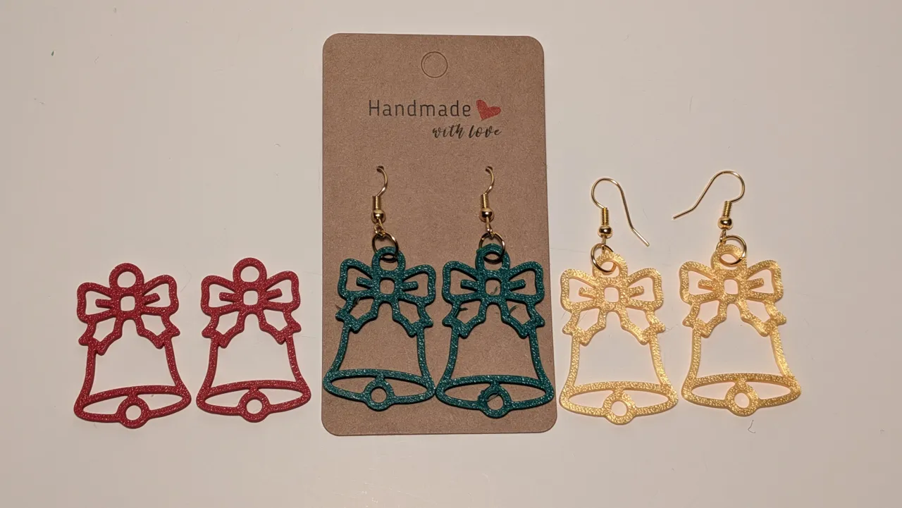 Jingle Bell Earrings view 3