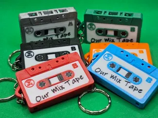 NFC "Mix Tape" Keychain