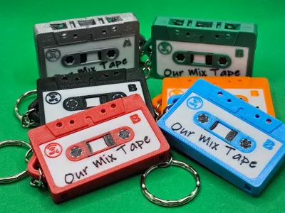 NFC "Mix Tape" Keychain