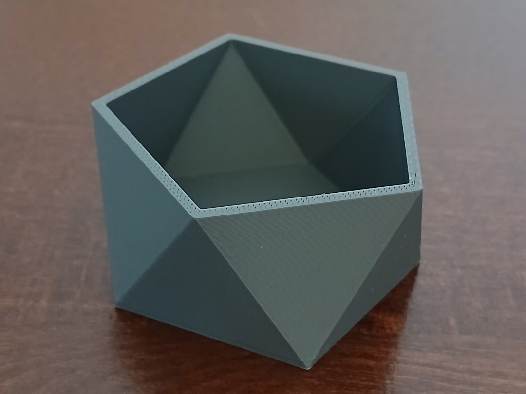 Pentagonal Storage Box – Modern Desk Container
