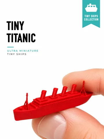 Accesorio para boquillas: Tiny Titanic - Mini Ships Series — vista de referencia 2