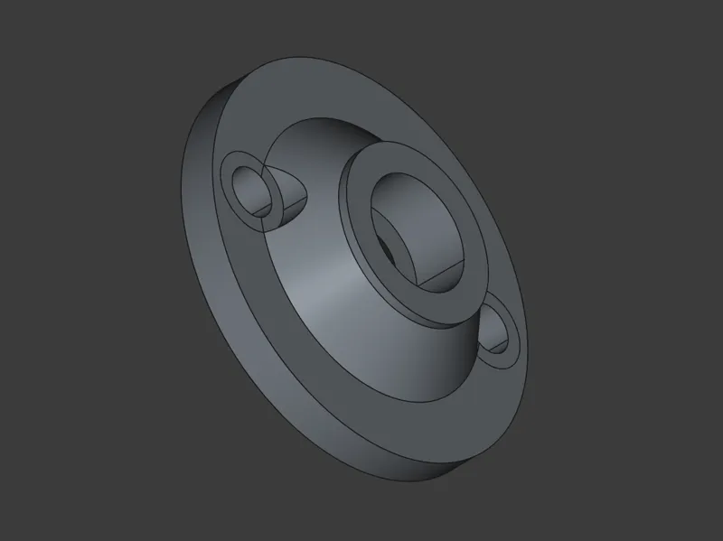 M-Jet SuperSprint Round servo horn re-enforced