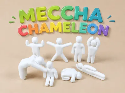 Meccha Chameleon Poses
