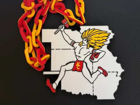 Kansas City Chiefs 1970 Oversized Hype Chain