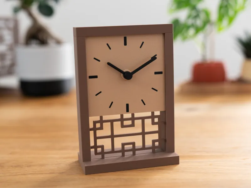 Modern Japanese Style Clock