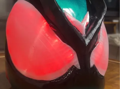 Zettsu Ilumi, difficult to assemble and paint after printing