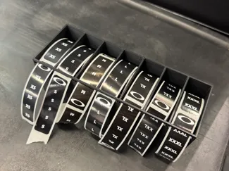 Size Sticker Roll Holder 7 Slot