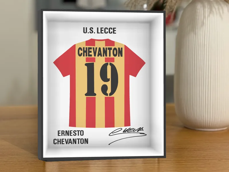 Cornice Maglia Ernesto Chevanton Lecce