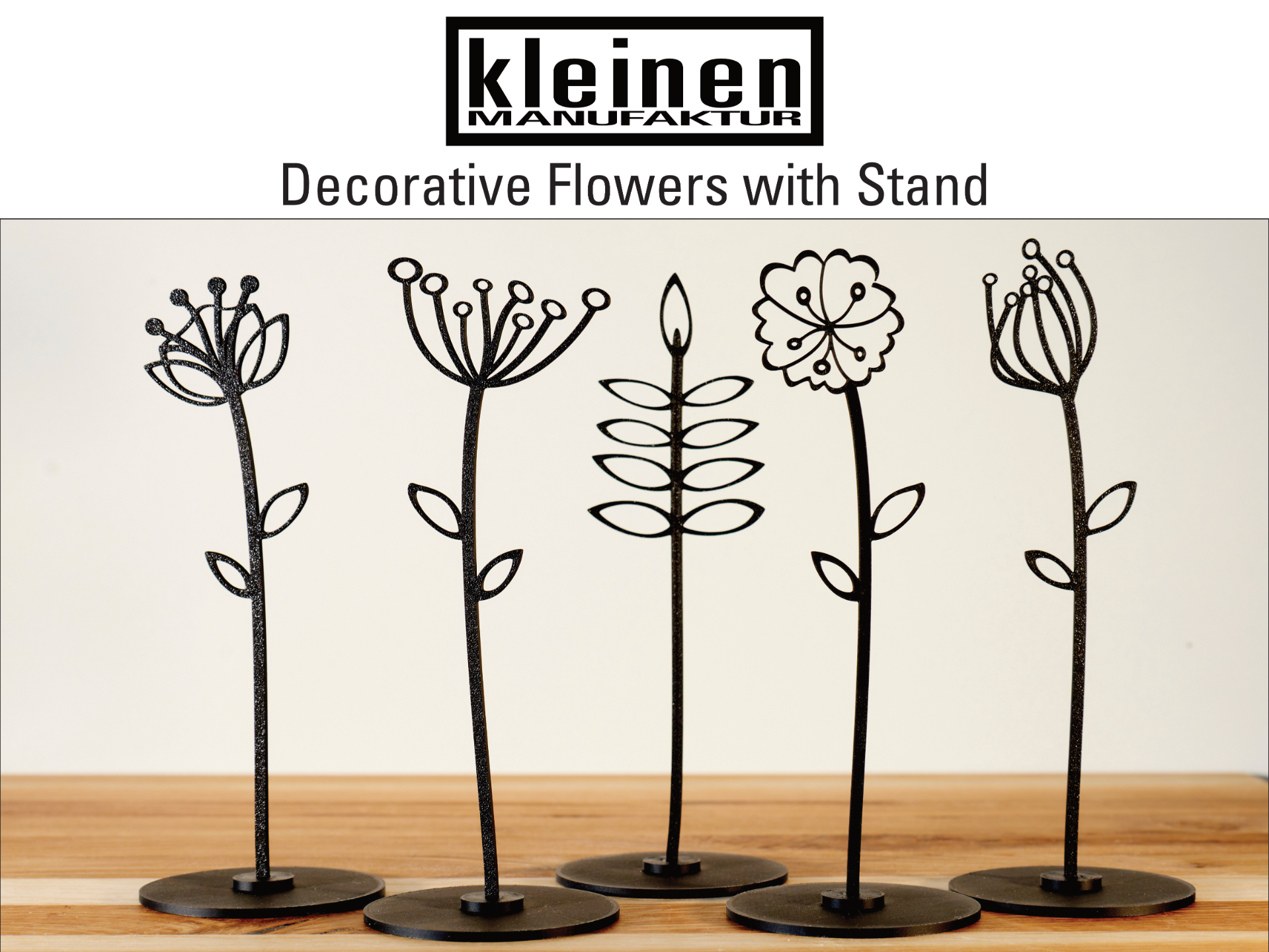 Deko Blumen mit Aufsteller o. für Vase Deco Flower