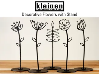 Deko Blumen mit Aufsteller o. für Vase Deco Flower