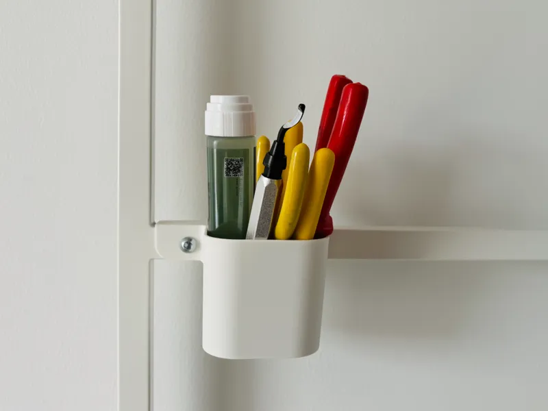 IKEA Trotten shelf tools holder
