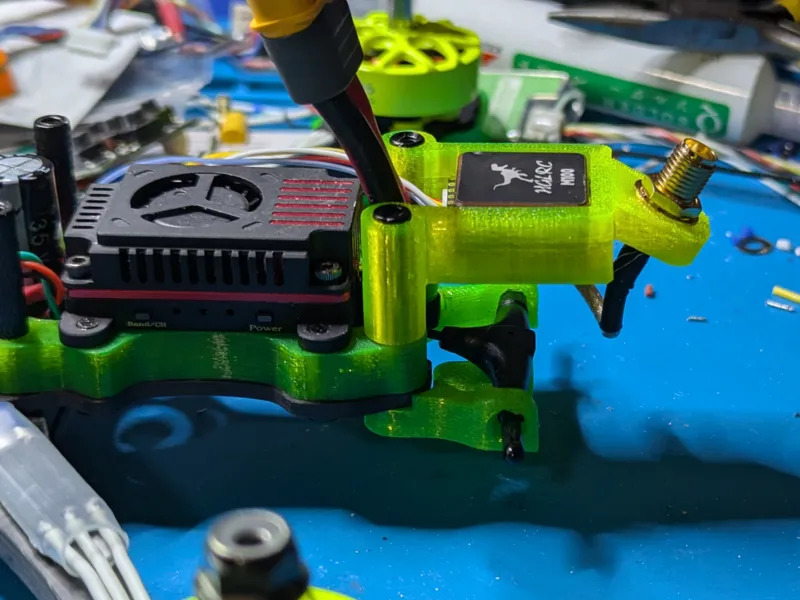 Mark 5 FPV Drone GPS & Antenna mount (TPU)