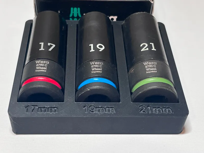 Wera Impaktor C Set Socket Holder Wheel Impact Set
