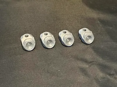 Dimple Button PLA+ AMS Feeder Guide Remixed by BATTCAVE MakerWorld ...