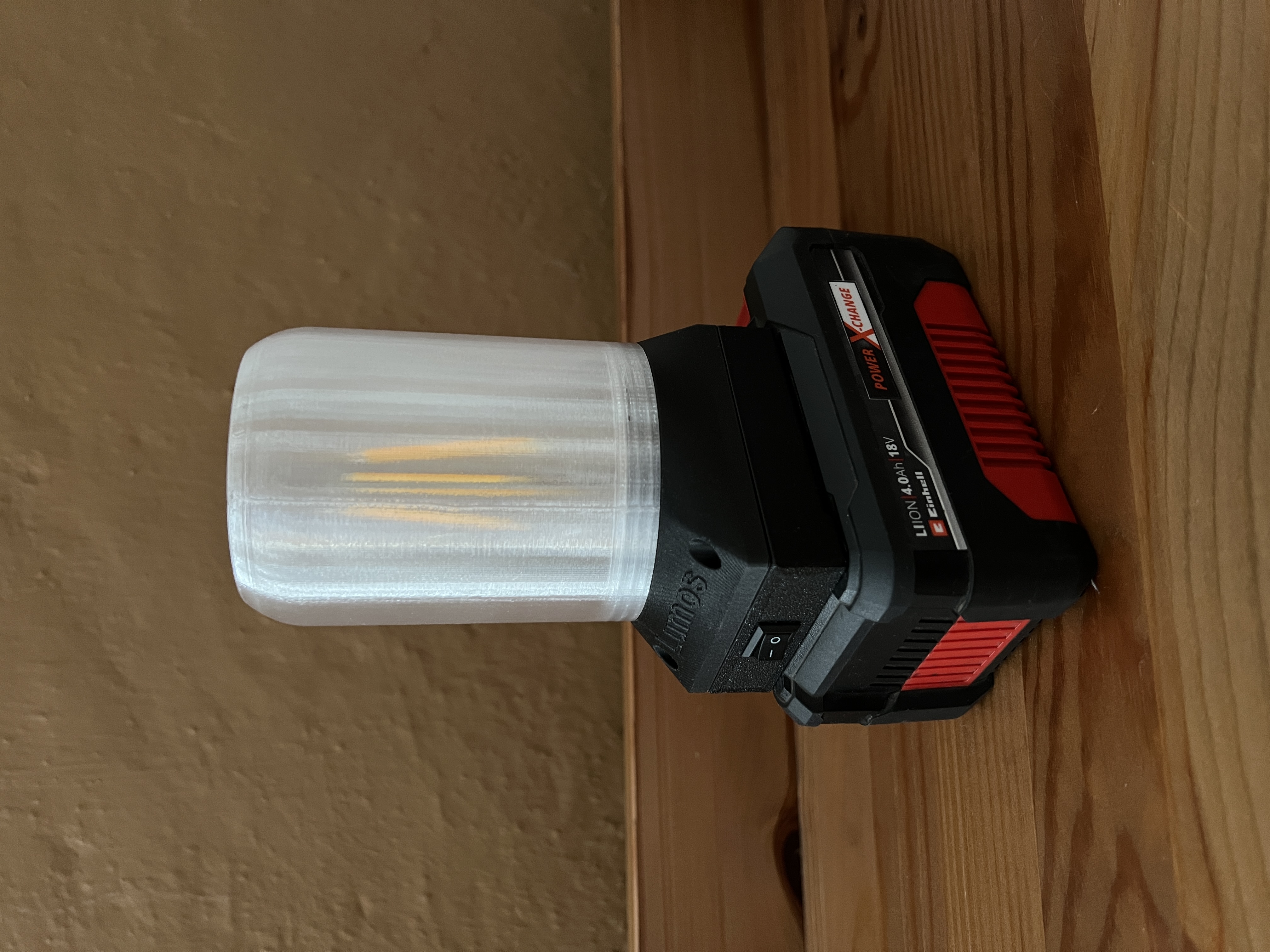 Miniatura 2 do modelo 3D Einhell 18v LED Light/Lantern