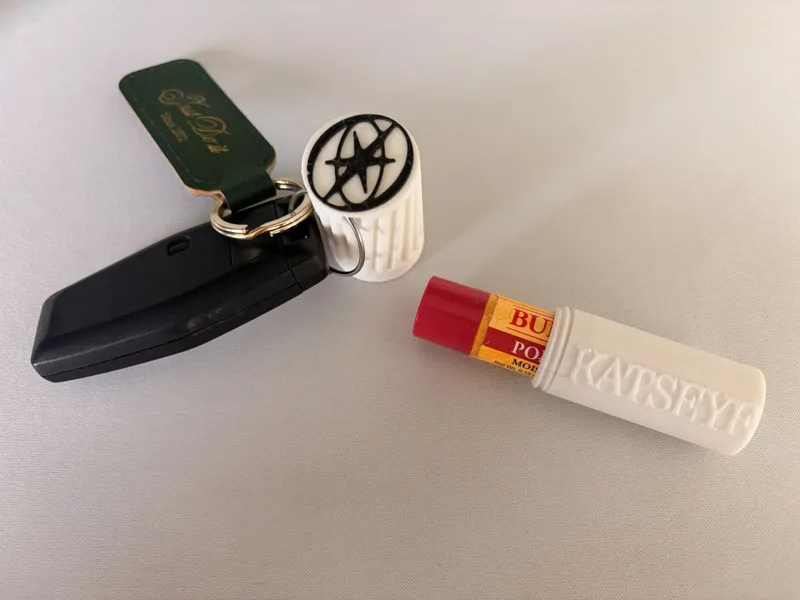 KATSEYE Lip Balm/Lip Gloss Keychain