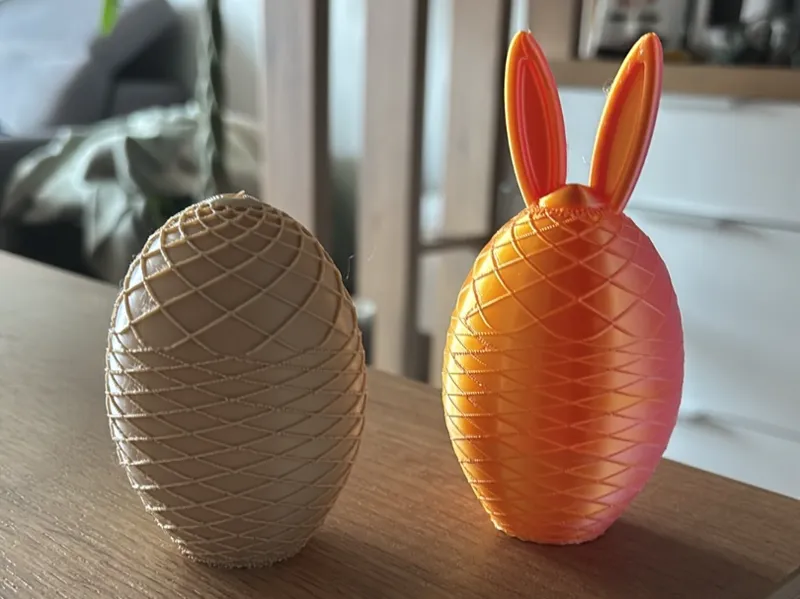 Easter Bunny Egg – Decorative 3D Model 