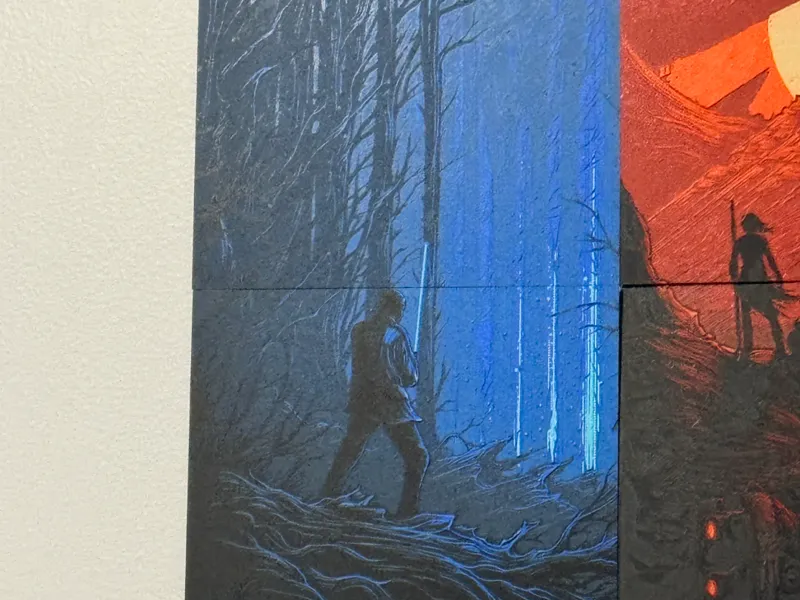 Star Wars Mural New Trilogy Part 2