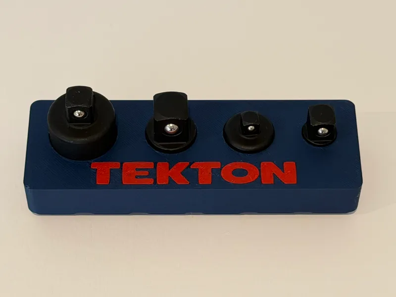 Tekton Socket Adapter Gridfinity Tray