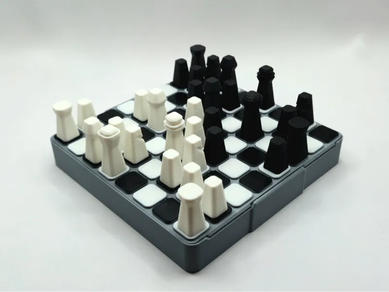 Schach+Dame-Spiel