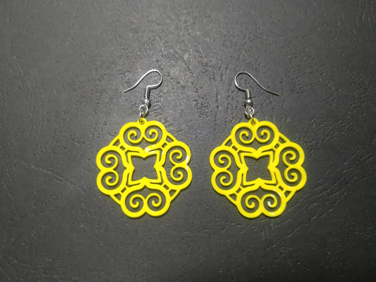 Floral Convergence Earrings view 3