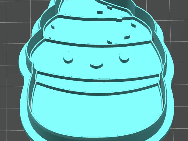 Cupcake Squishmallow cookiecutter