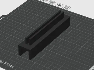 20mm Square Grid Wall Display Sign Holder
