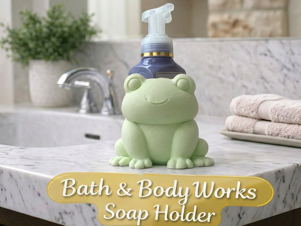 Frog Bath & Body Works Soap Holder SimplePrint