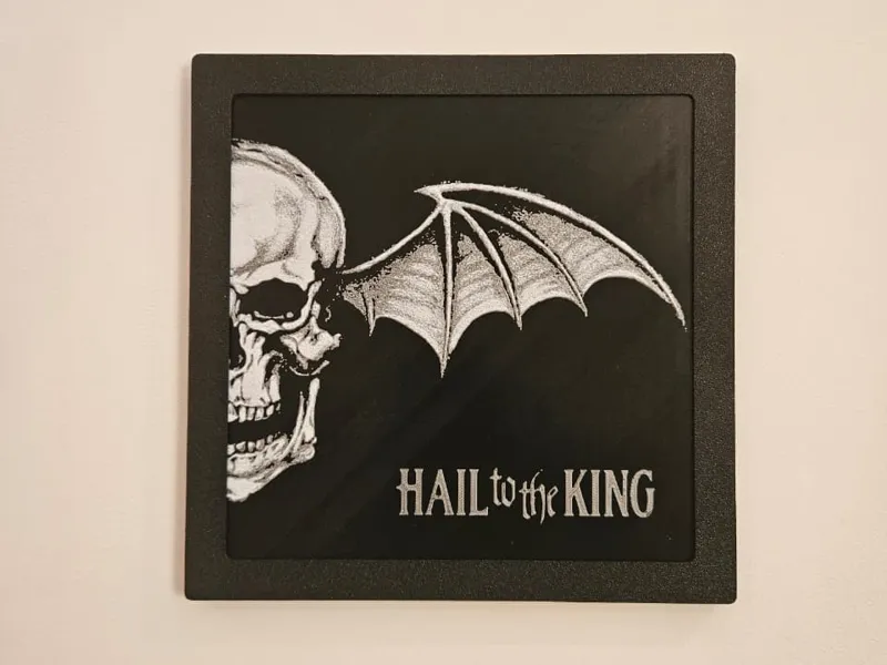 Hail to the King - A7X album cover wall art