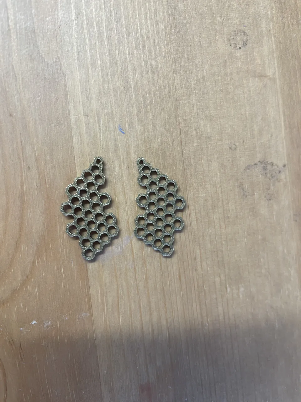 Honey Comb Earrings view 2
