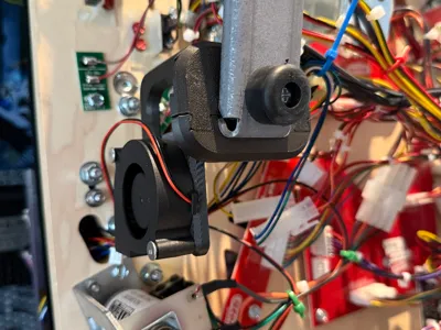 Stern D&D Fan Bracket - Fizmo Coil VUK Cooling