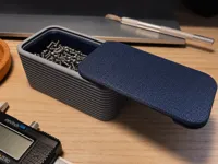 Cloud organizer sliding lid box